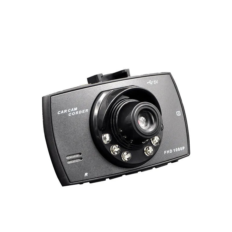 G30 HD car DVR dual camera system with front and rear recording and display screen