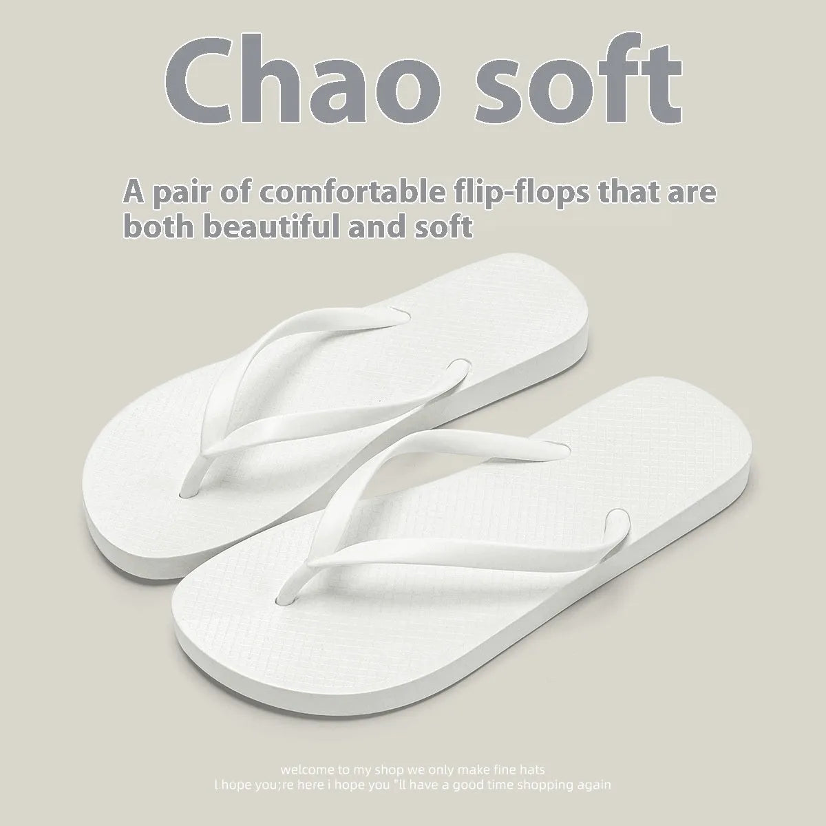 Orange foldable flat slippers with a non-slip PVC sole and hollow-out breathable design