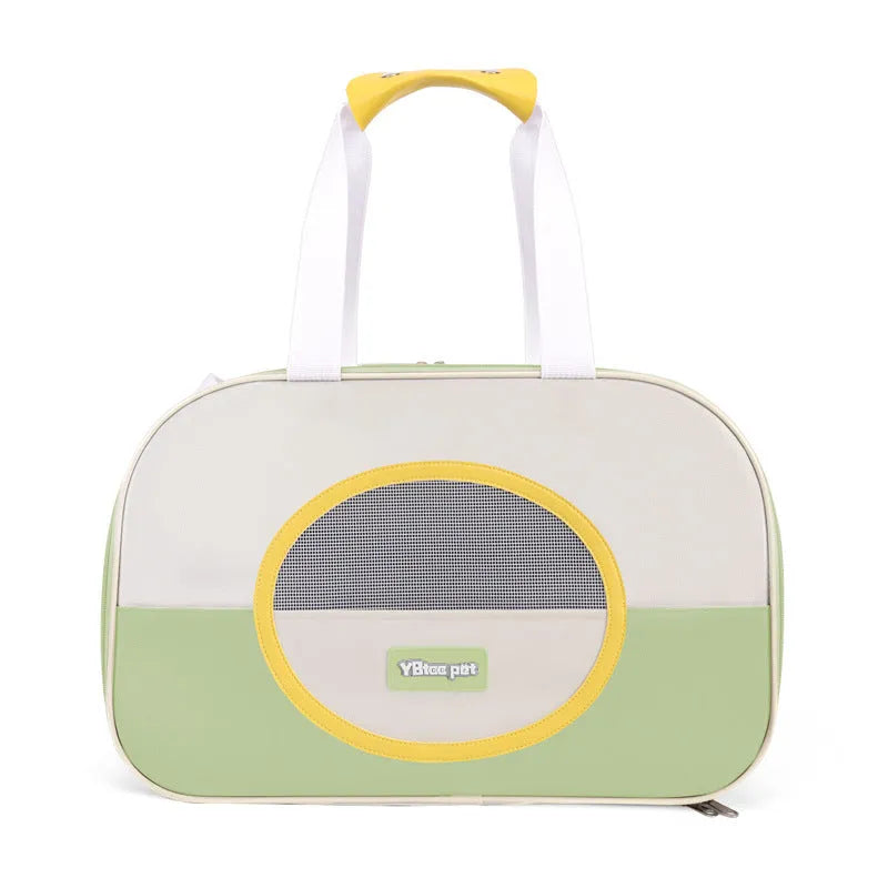 Outdoor portable foldable cat school bag in Oxford cloth with multiple colour options