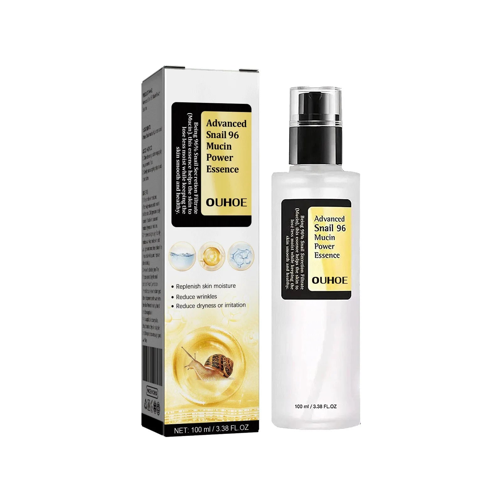 Snail Serum Collagen Facial Serum Original 100ml bottle for hydrating and firming skin