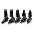 10-piece metal screw extractor set for removing broken bolts and damaged screws