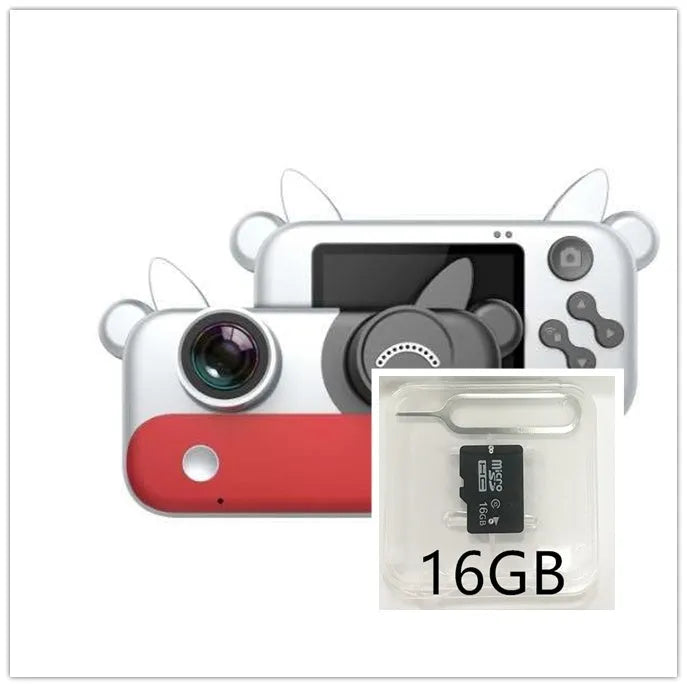 X13 Pirate Ship children's camera in blue with 2.4-inch screen and buttons