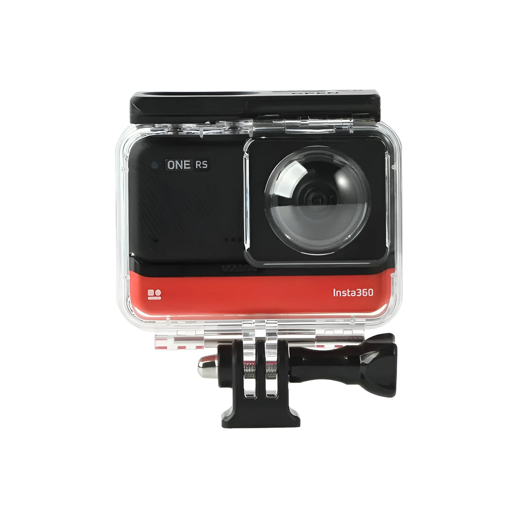 Transparent waterproof housing for Insta360 One RS panoramic camera