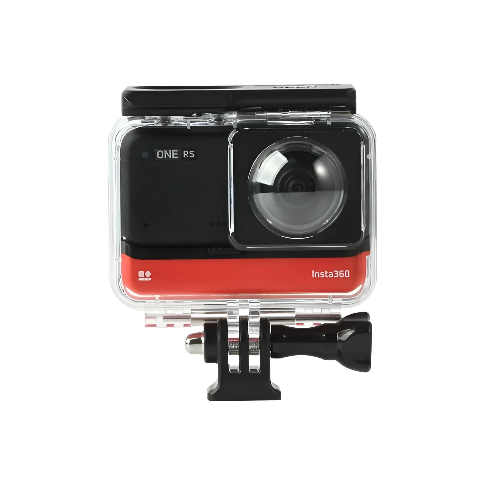 Transparent waterproof housing for Insta360 One RS panoramic camera