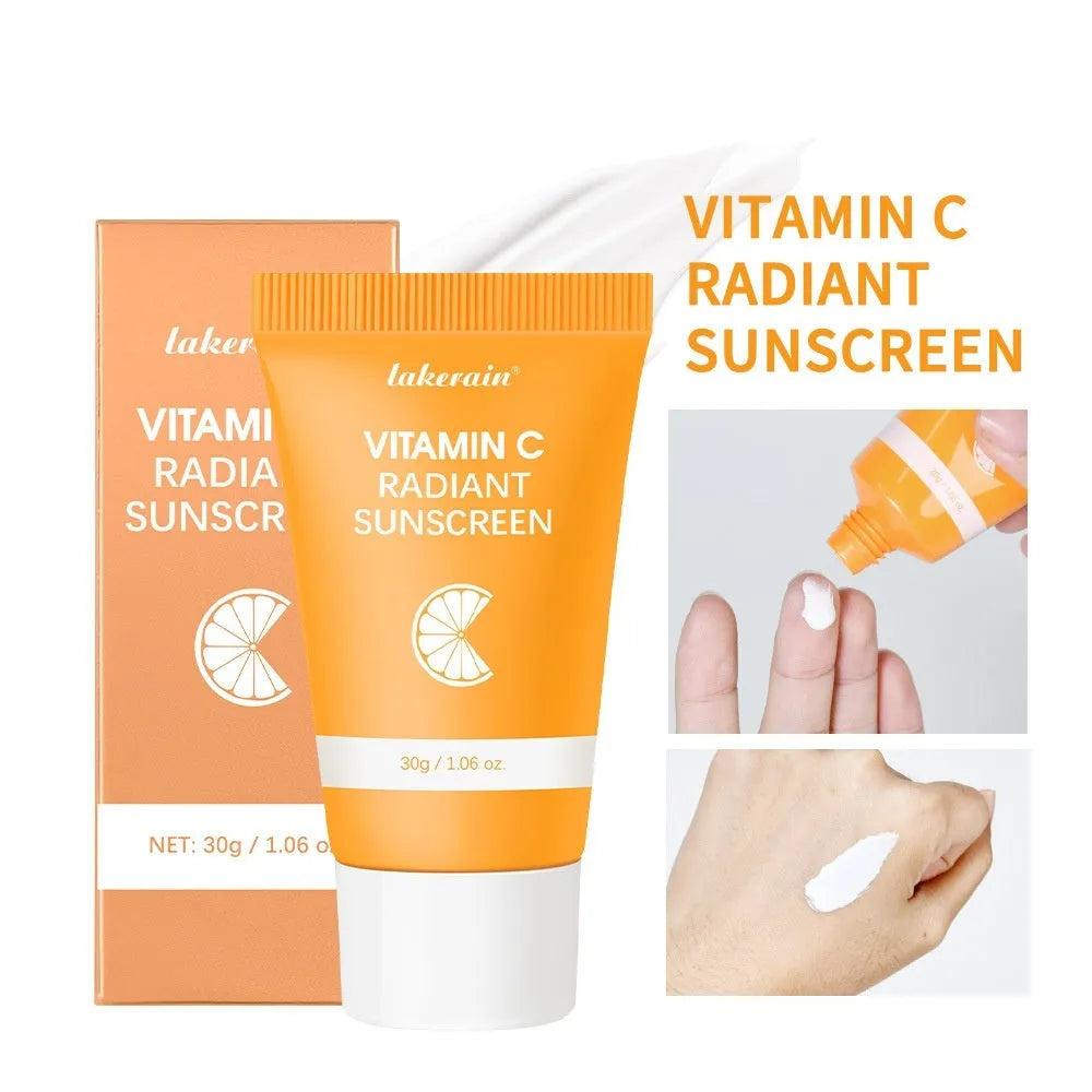 Lakerain Vitamin C Anti-Shai Cream 30g tube for moisturising and sun protection