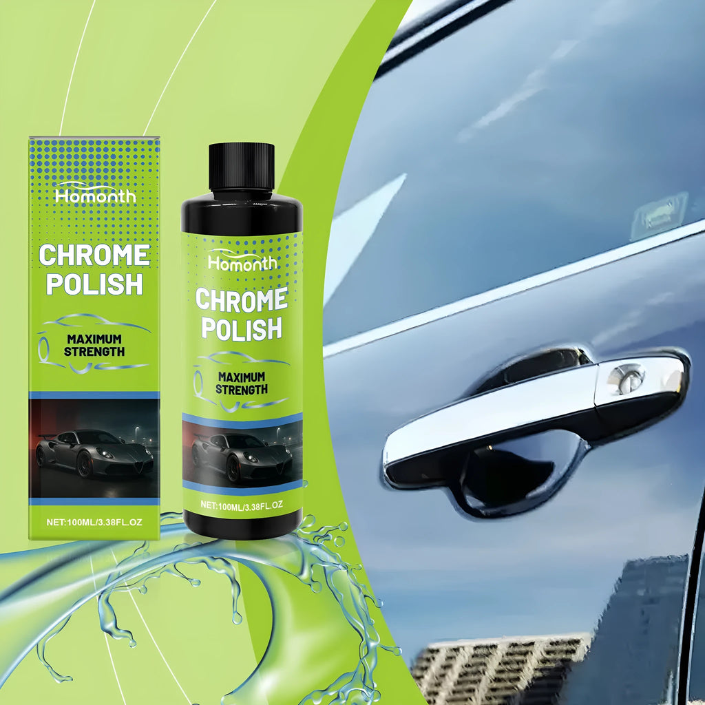Car metal polishing protective agent 100ml bottle for chrome and alloy restoration