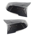 Paint bright black modified horn rear-view mirror shell for BMW 3 Series and 4 Series