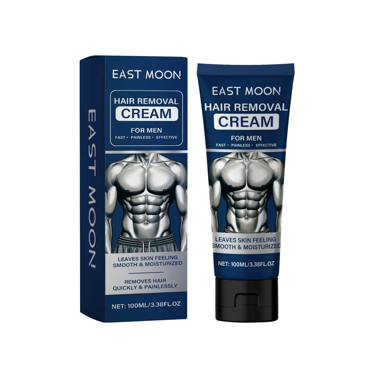 100ml men's hair removal cream for facial lip beard armpit hand leg hair depilation