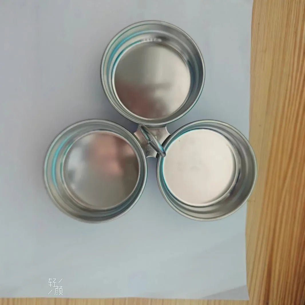 Stainless steel mini egg steamer in heart and round shape options for kitchen use