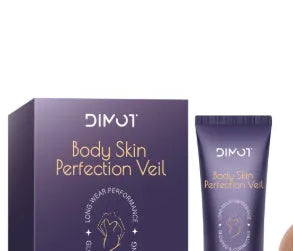 108ml waterproof concealer cream and brush for covering body tattoos, birthmarks, and scars.