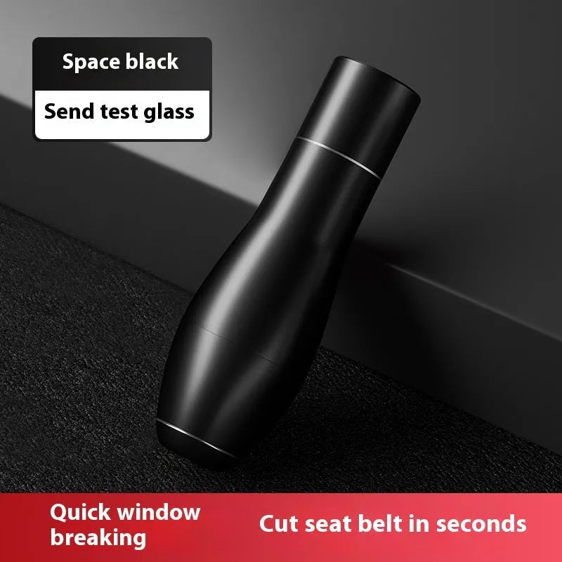 Aluminium alloy vehicle window breaking machine with pointed tip for emergency glass break