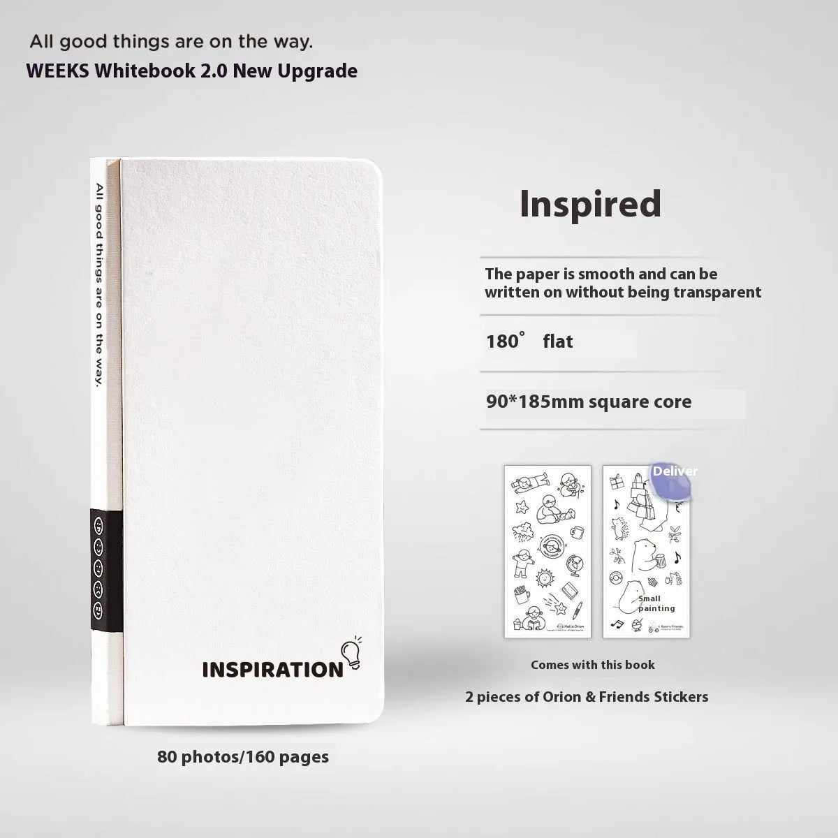 Small plaid mesh design children's notebook with paper cover and stickers.