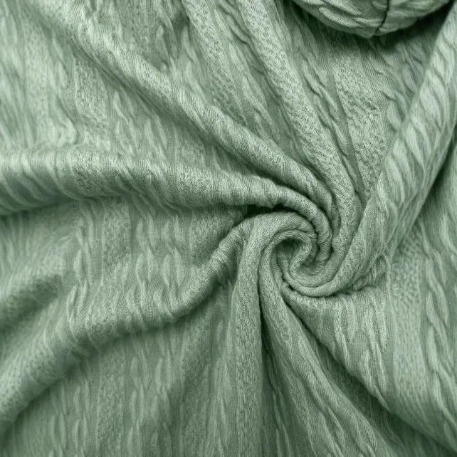 Green loose fit hooded zipper coat for women on a hanger.