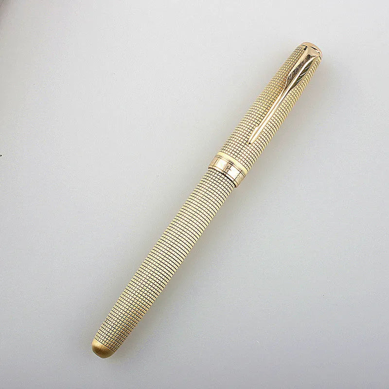 Stainless steel ball pen with 0.5mm tip in various colour options