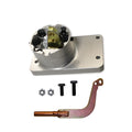 Silver aluminium alloy short shift lever for Horton car models.