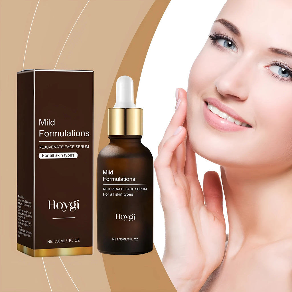 Square 2.8cm facial essence bottle with arbutin collagen vitamin C hyaluronic acid formula 30ml
