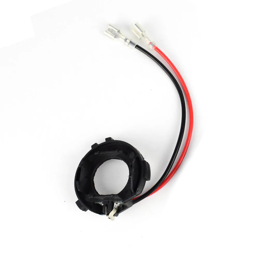 Black H7 LED headlight adapter bracket for Volkswagen car LED conversion kit