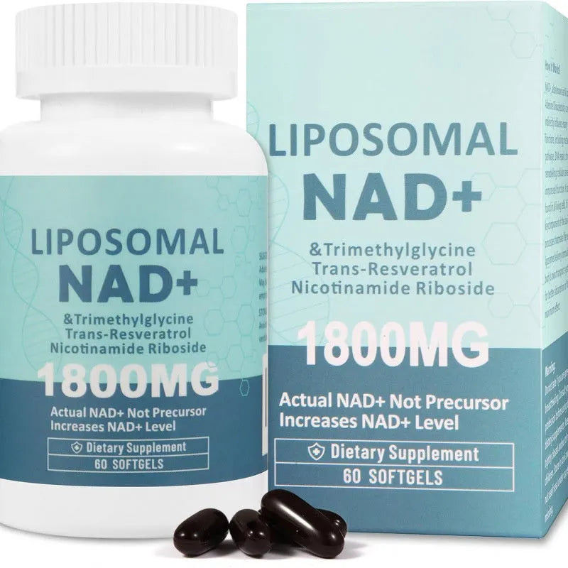 Bottle of Nicotinamide Mononucleotide Gel capsules with a choice of 60 or 120 count.