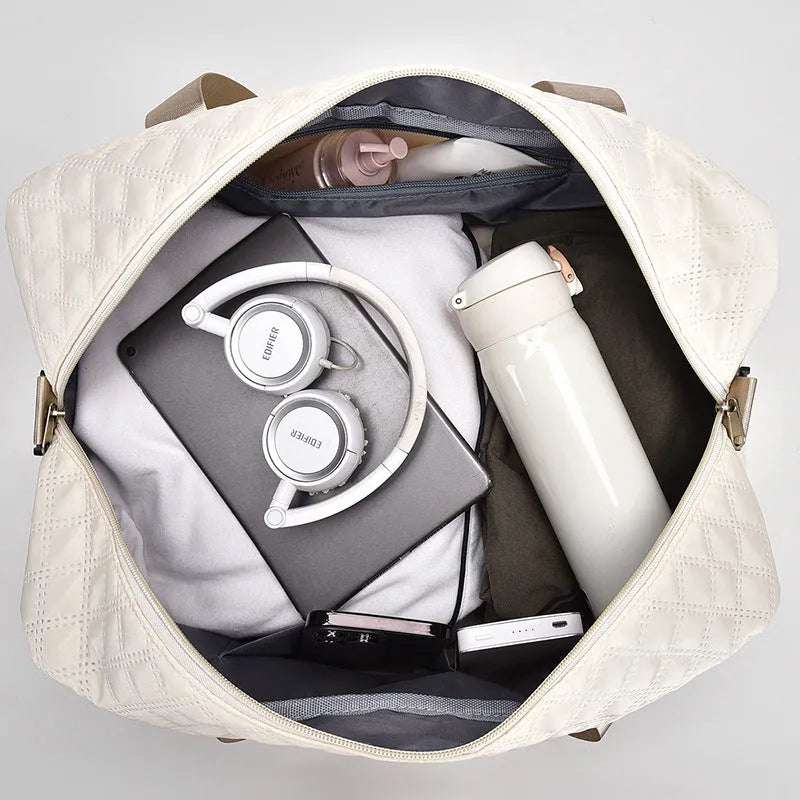 Oxford cloth buggy travel bag with 36-55 litre capacity in solid colour options