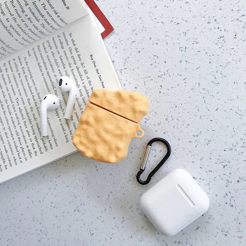 Cartoon animal design silicone case for AirPods 1 and 2 generation in multiple colour options