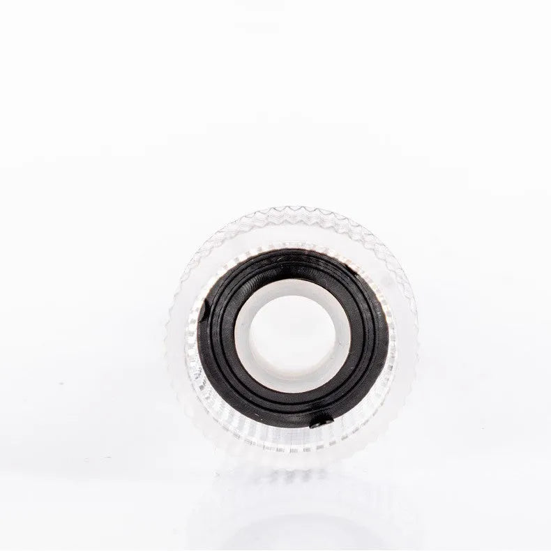 Transparent plastic inlet joint filter screen body for Karcher K2-K7 pressure washers showing 3cm diameter connection