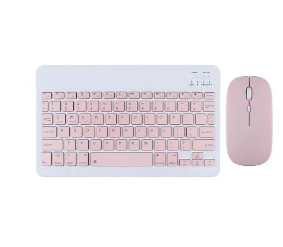 Bluetooth keyboard for Android tablets in multiple colours including white, green, and pink