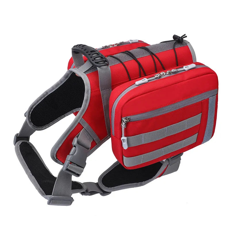 Dog walking snack pack in Oxford cloth with a solid colour finish, shown as a pet treat pouch