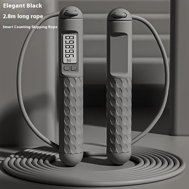 ABS plastic skipping rope with bearing mechanism in various colour options for fitness training