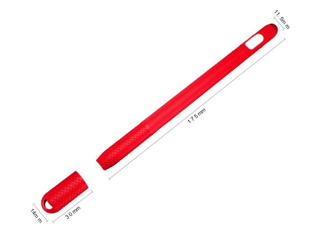 Silicone touch pen set with protective cover for Apple Pencil 2 in peppermint green colour