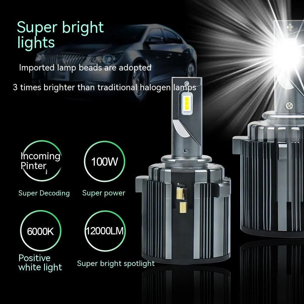 Golf 7 dedicated LED low beam headlight bulb with aviation aluminium housing