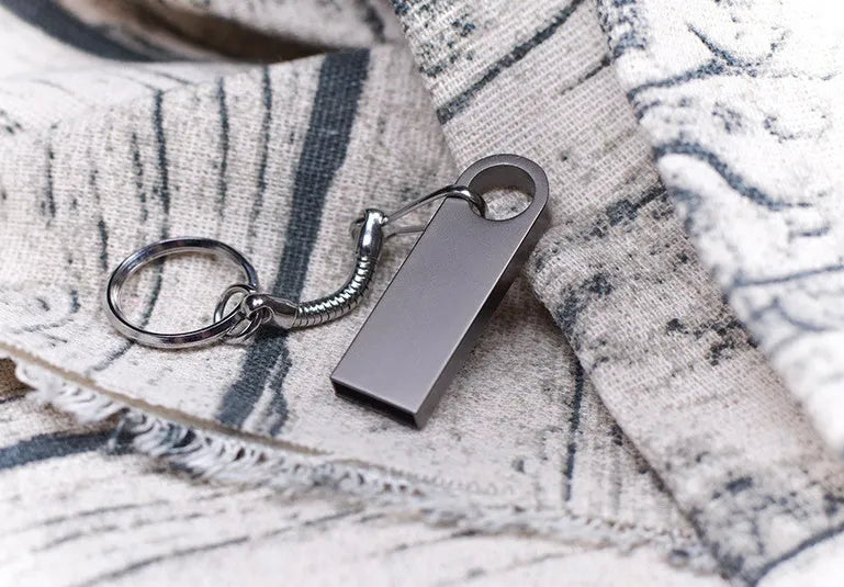 Custom logo USB 2.0 flash drive bulk pack of 10 shockproof data storage memory sticks