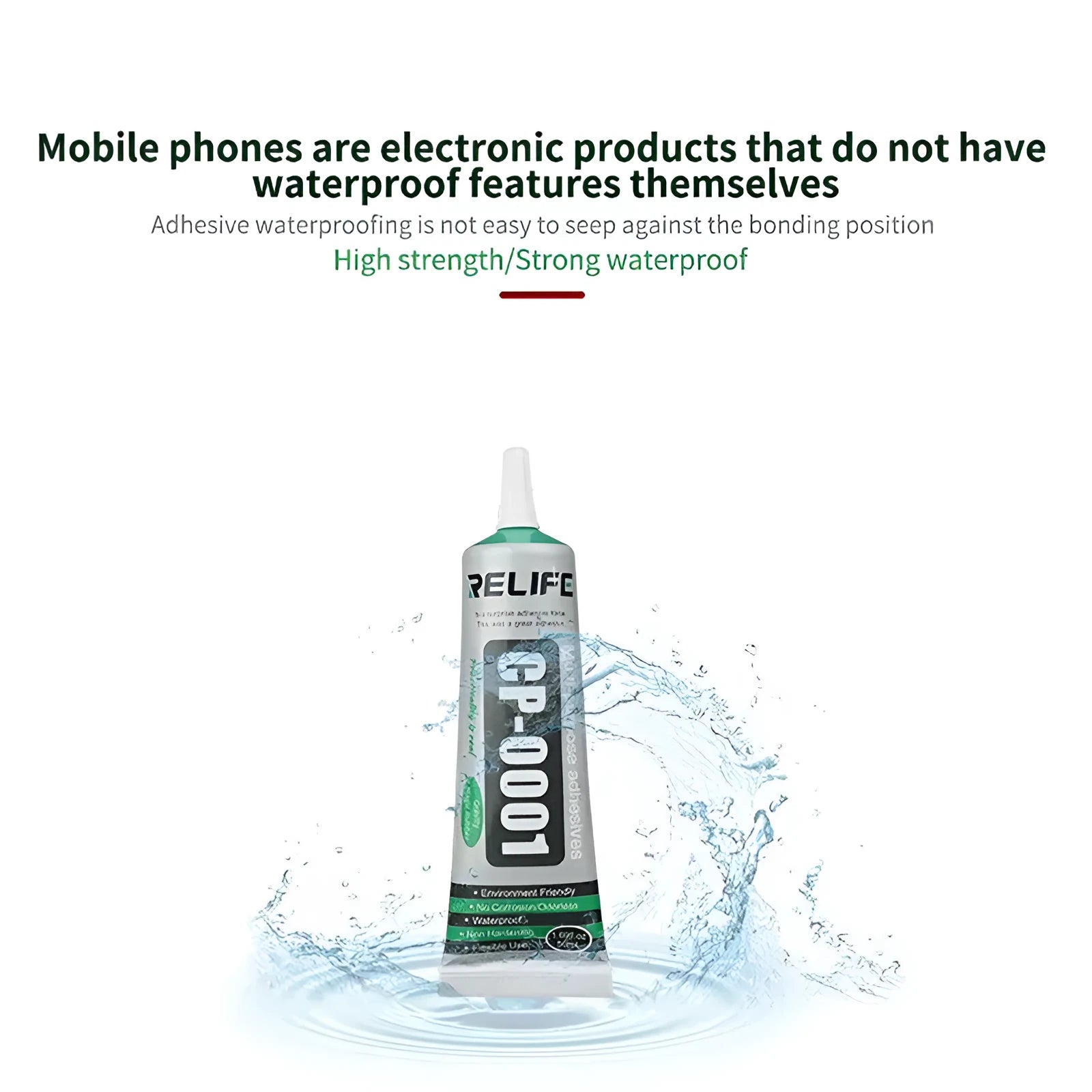 Mobile phone repair glue 50ml CP0001 for screen repair natural drying adhesive