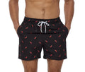 Men's quick-drying water-resistant beach shorts in multiple colours with foldable non-fading design