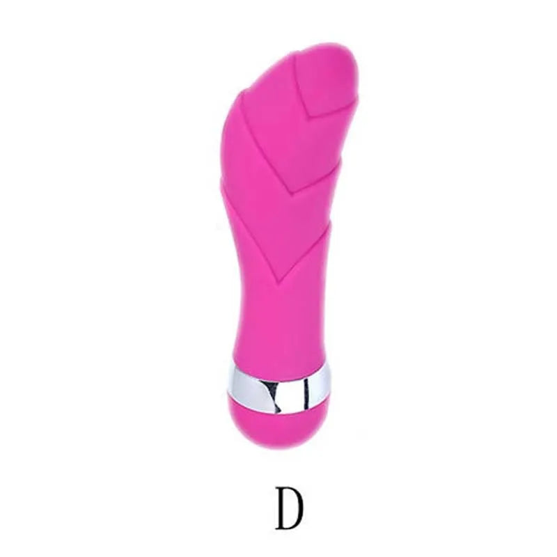 Mini realistic dildo vibrator with six style options including vaginal and anal plug designs