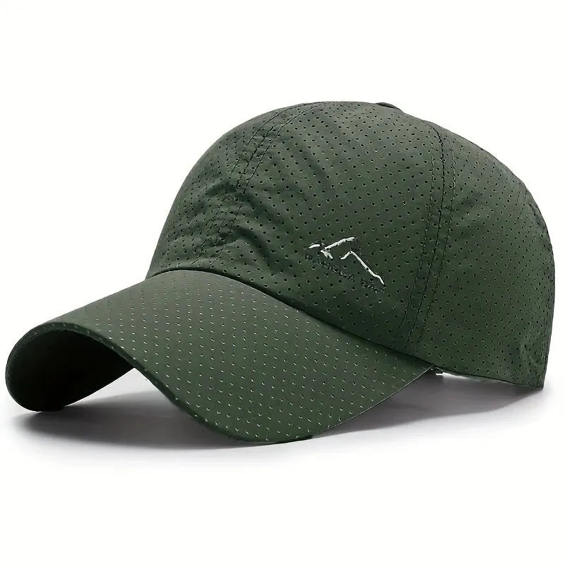 Korean style baseball cap with dome crown and adjustable strap in multiple colour options