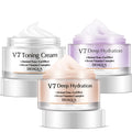 Yingrun Lazy Water Brightening Face Cream 50g jar with crystal clear texture for natural nude makeup look