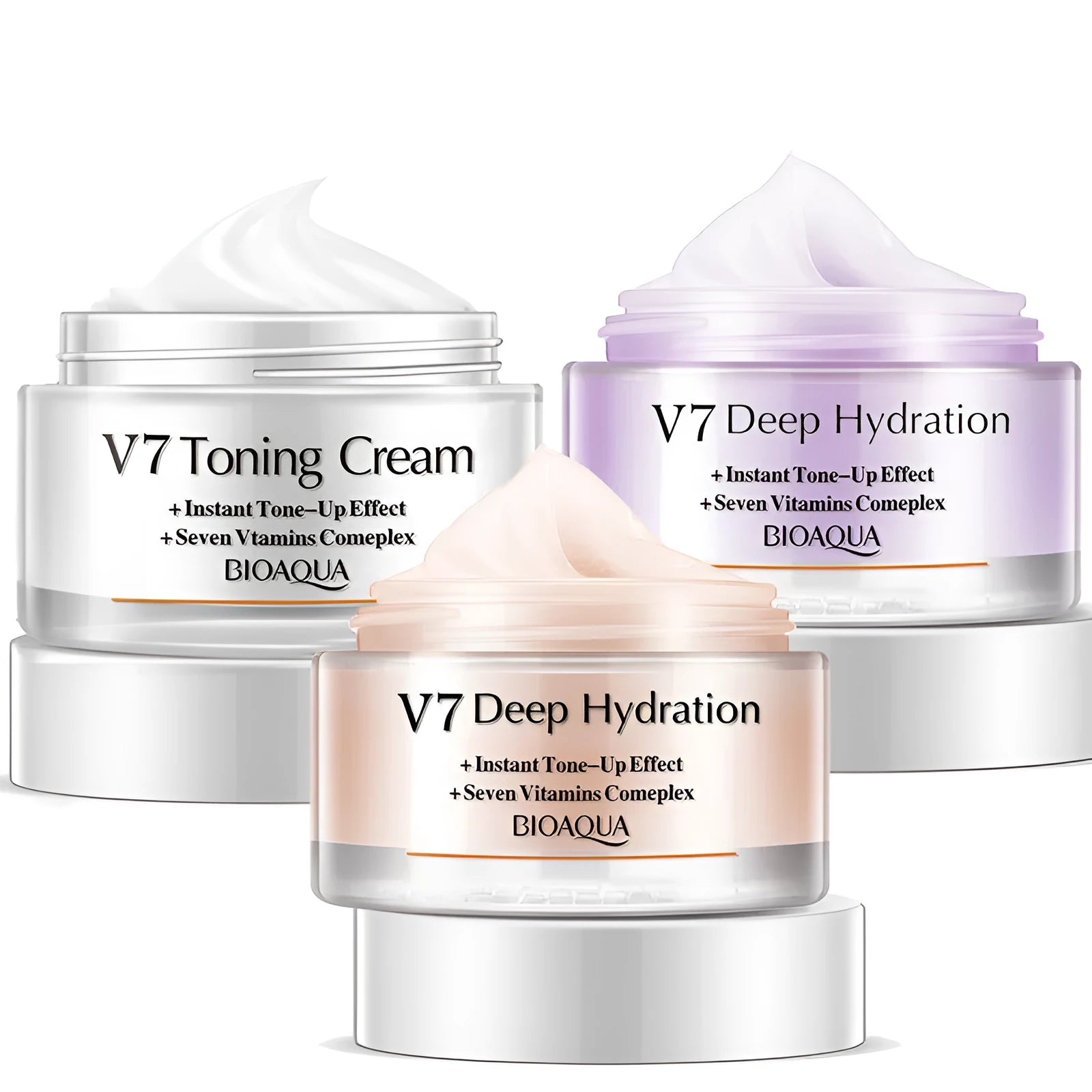 Yingrun Lazy Water Brightening Face Cream 50g jar with crystal clear texture for natural nude makeup look
