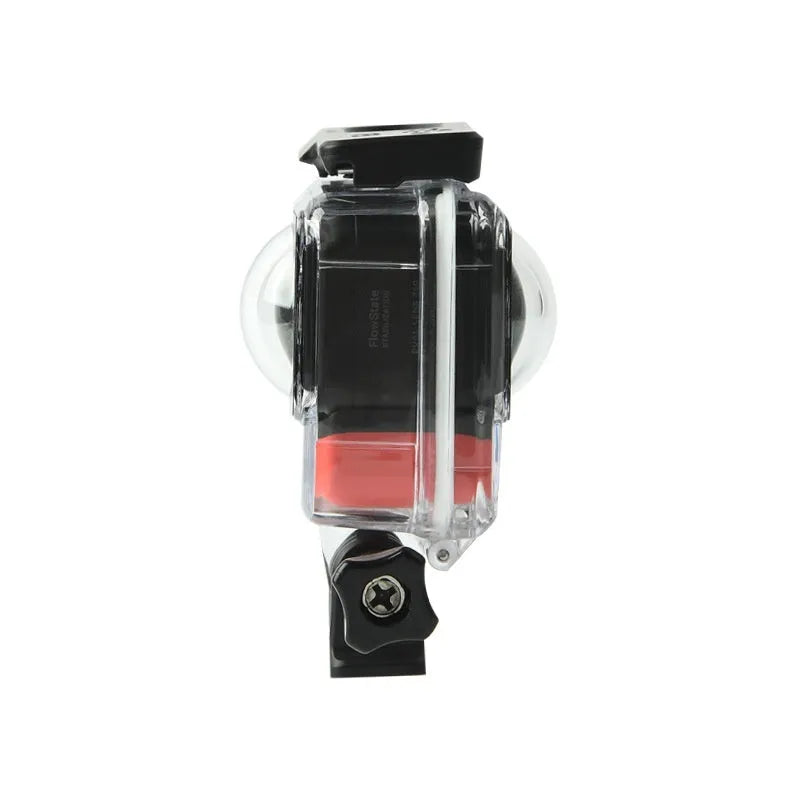 Transparent waterproof housing for Insta360 One RS panoramic camera