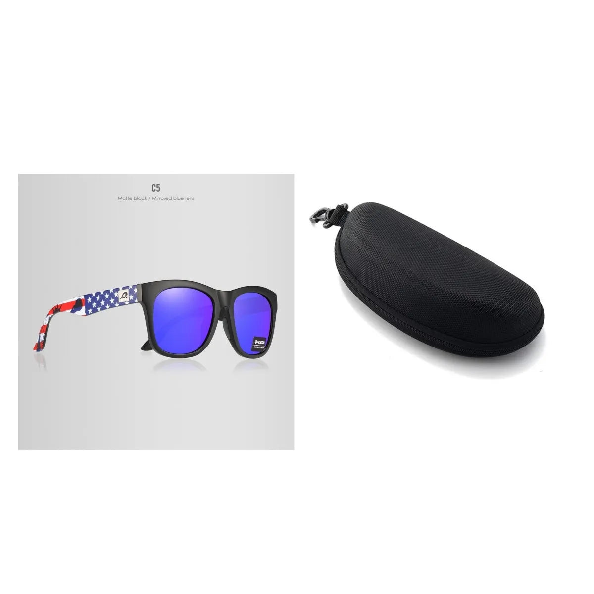 Thickened polarised sunglasses with TAC lenses and PC frame for outdoor UV protection