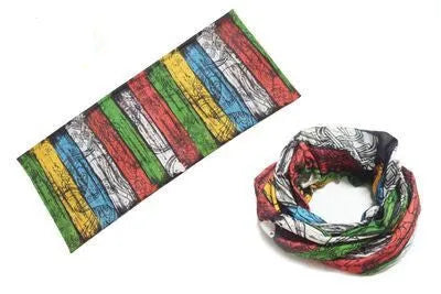 Outdoor Variety Magic Bandana Cycling Mask Neck Cover in polyester, 49x24cm, unisex design