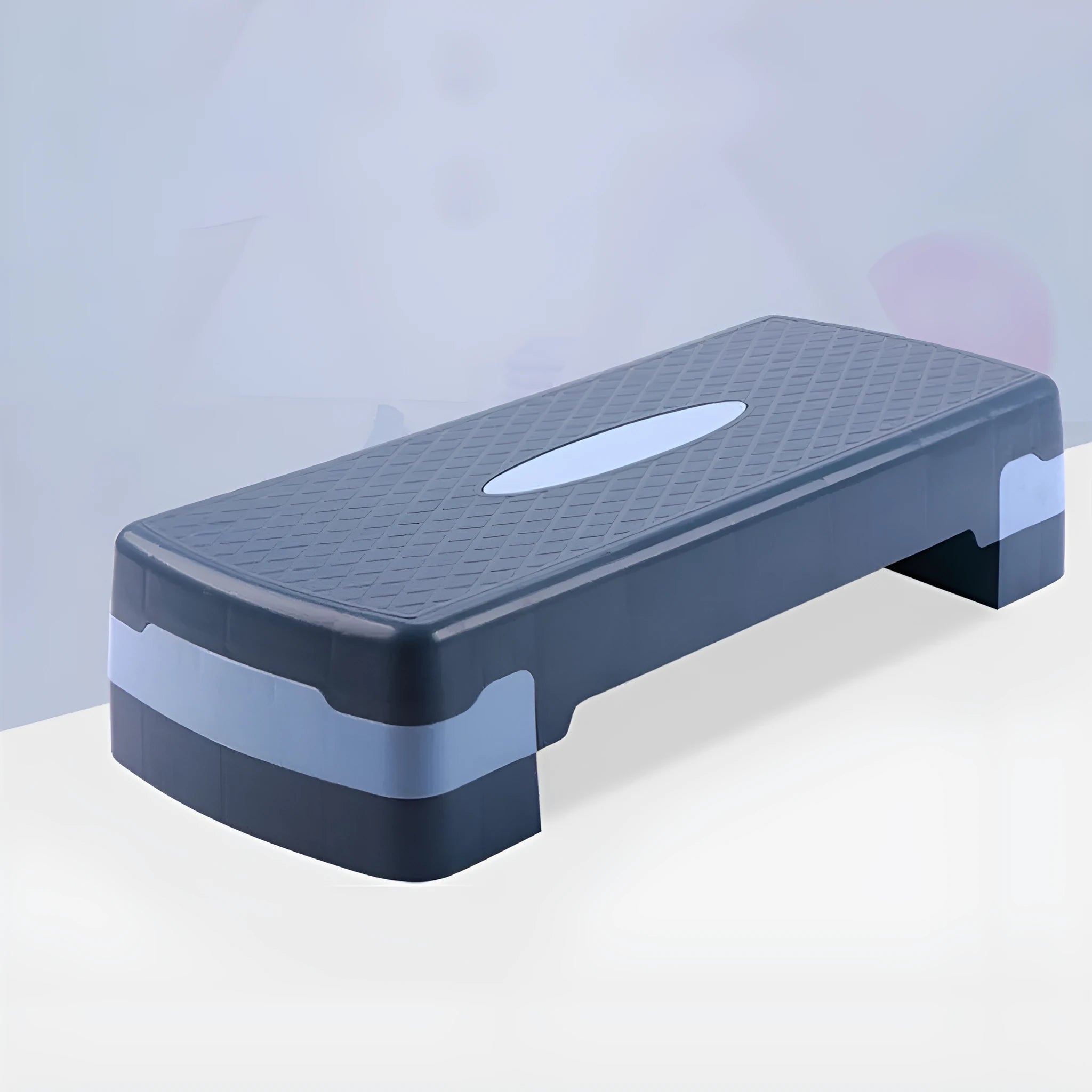 Fit Step aerobics platform in ABS plastic with 68x28x15cm dimensions