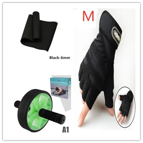 EVA composite yoga mat in multiple colours showing 4mm and 6mm thickness options