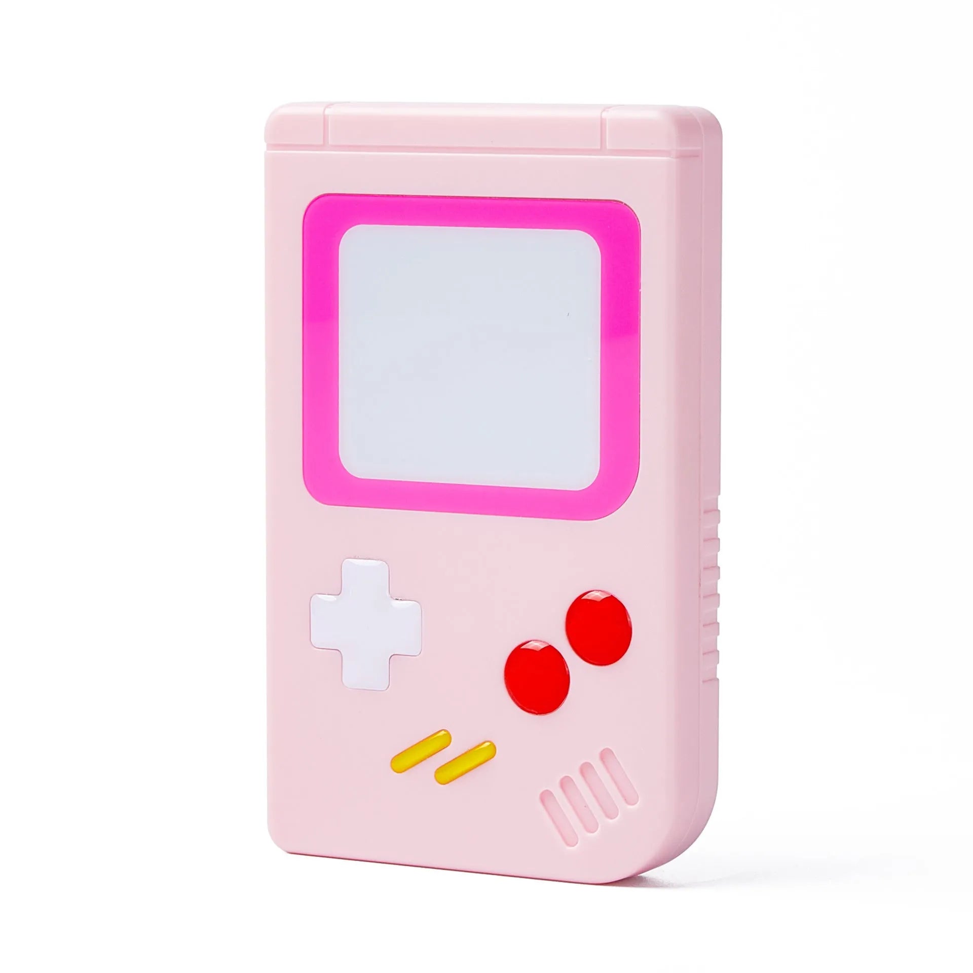 Compact pink Nintendo Switch game card storage box for SWITCH OLED and LITE consoles
