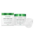 Pack of 70 pre-moistened cleansing face pads with lactic acid and hyaluronic acid