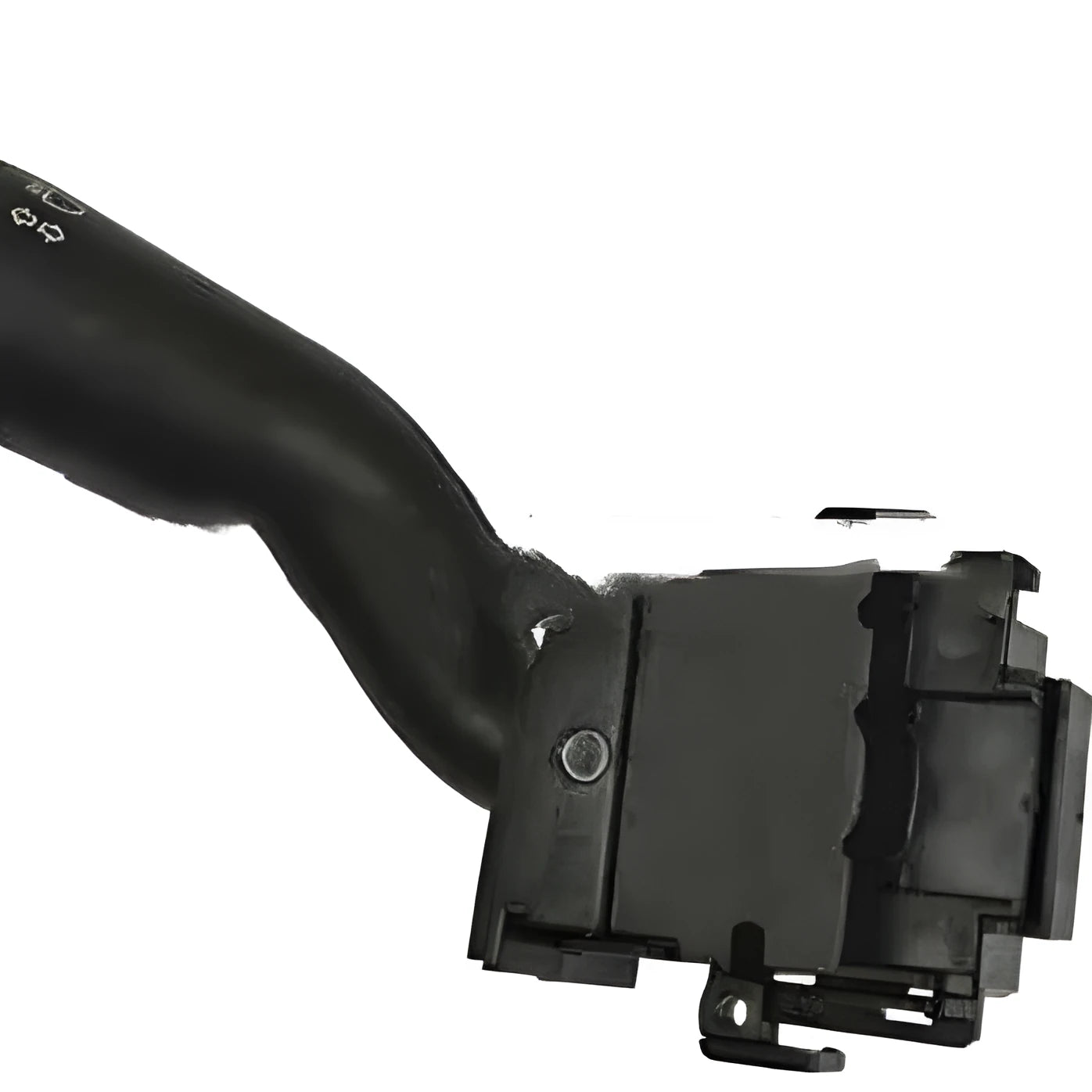Motorcycle front combination light unit with steering wiper and turn signal indicator.