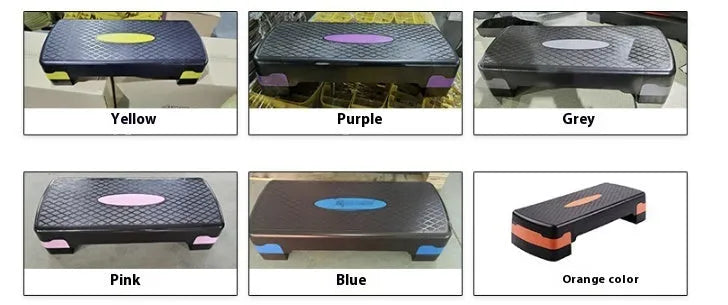 Fit Step aerobics platform in ABS plastic with 68x28x15cm dimensions