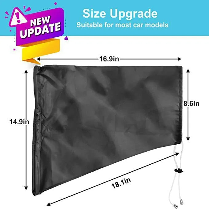 Waterproof cover for new energy vehicle charging points with drawstring closure