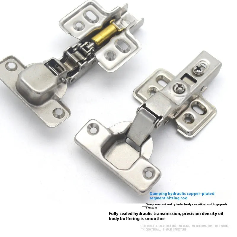 761 cold rolled steel hydraulic damping cabinet hinge with nickel plating