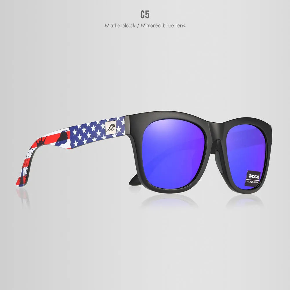 Thickened polarised sunglasses with TAC lenses and PC frame for outdoor UV protection