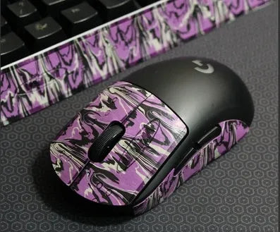 Second generation GPX mouse anti-skid stickers in multiple colour options for custom grip
